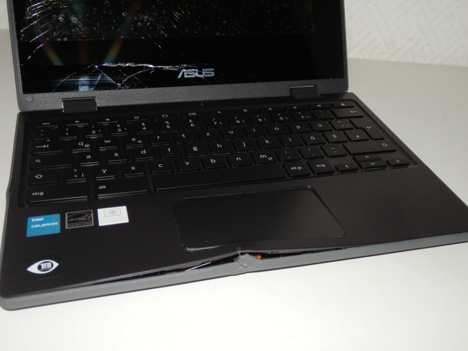 ASUS ChromeBook CR1, Intel Celeron N4500, 4GB Ram, 64GB EMMc, 11.6″ HD, Original Box