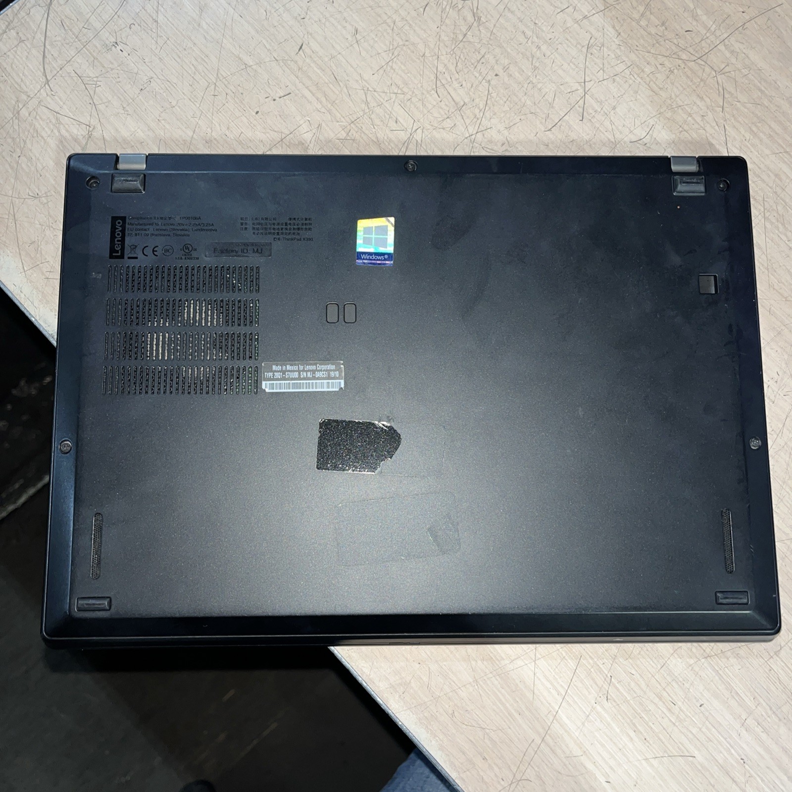 LENOVO THINKPAD X390 INTEL CORE I5 8TH GEN 8GB RAM NO HD
