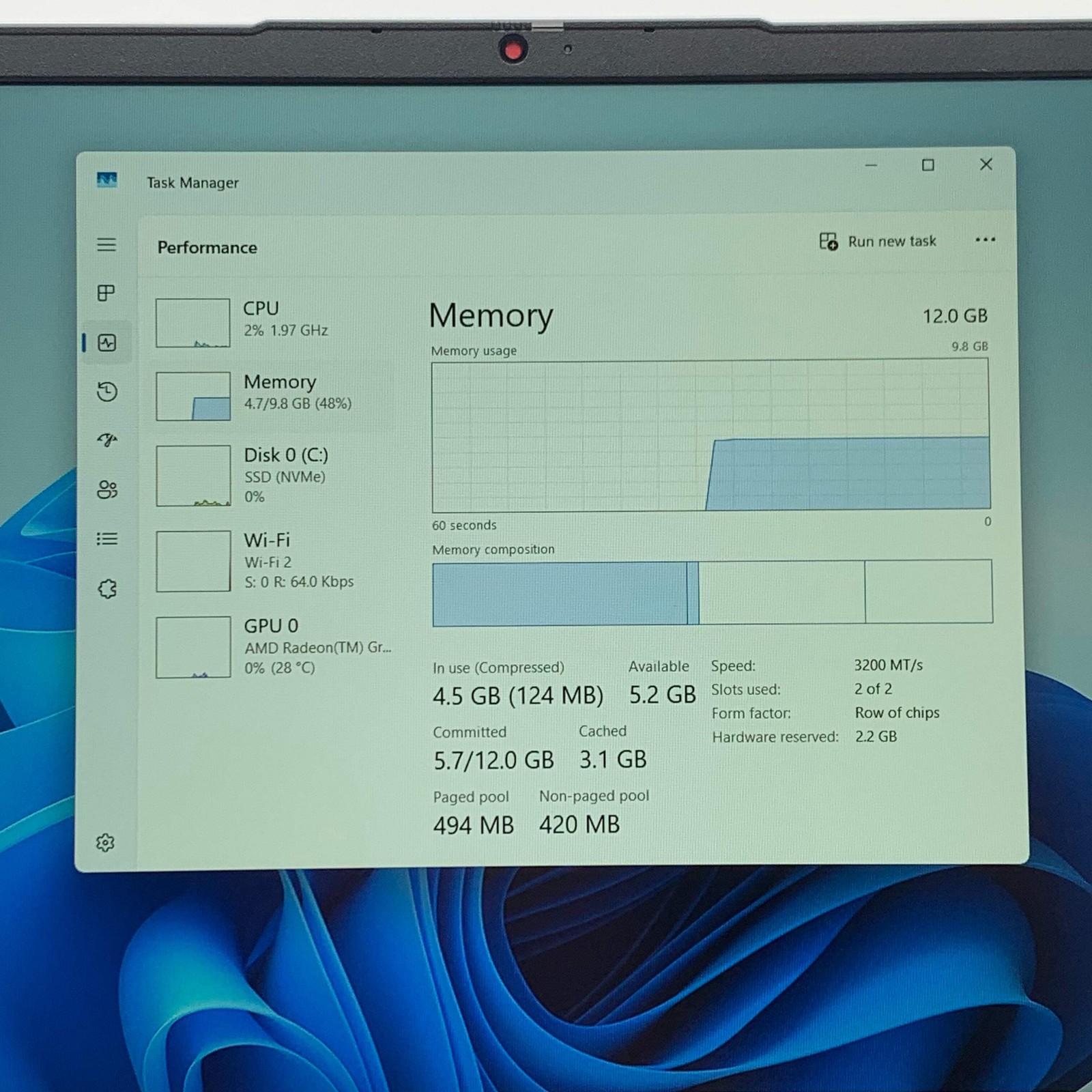 Lenovo IdeaPad 1 15ALC7 15.6″ Ryzen 7 5700U 1.8GHz 12GB RAM 512GB SSD