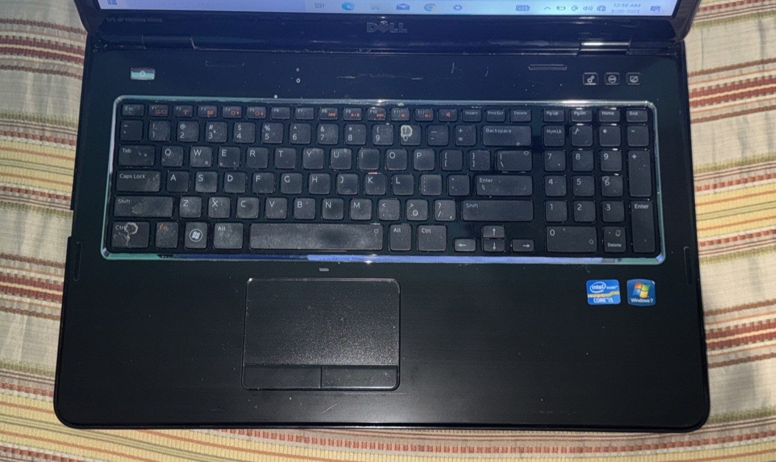 Dell Inspiron N7110 Laptop i5-2430M 2.40GHZ 8GB 240GB SSD W10H Bad Trackpad