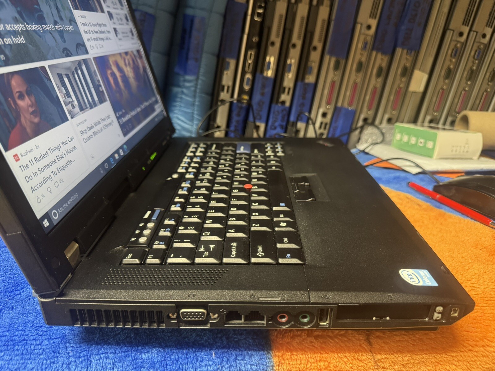 Lenovo ThinkPad R61, 15.4”, Win10pro, Celeron1.8, 160Gb, 1.5GB, DVDCD, Wifi #003