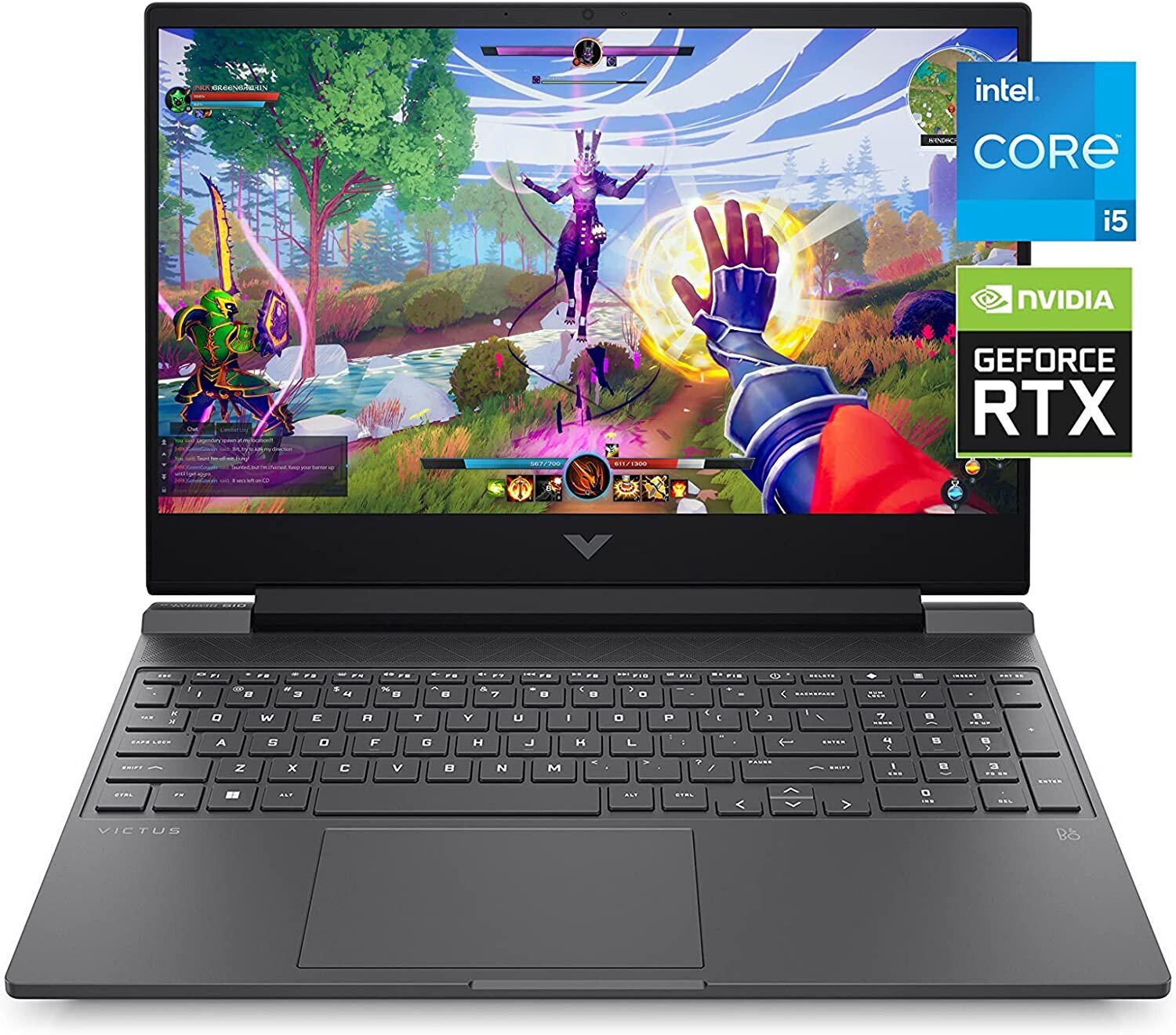 HP Victus 15.6 FHD Gaming Laptop i5-12500H 8GB 512GB RTX 3050 Backlit KB