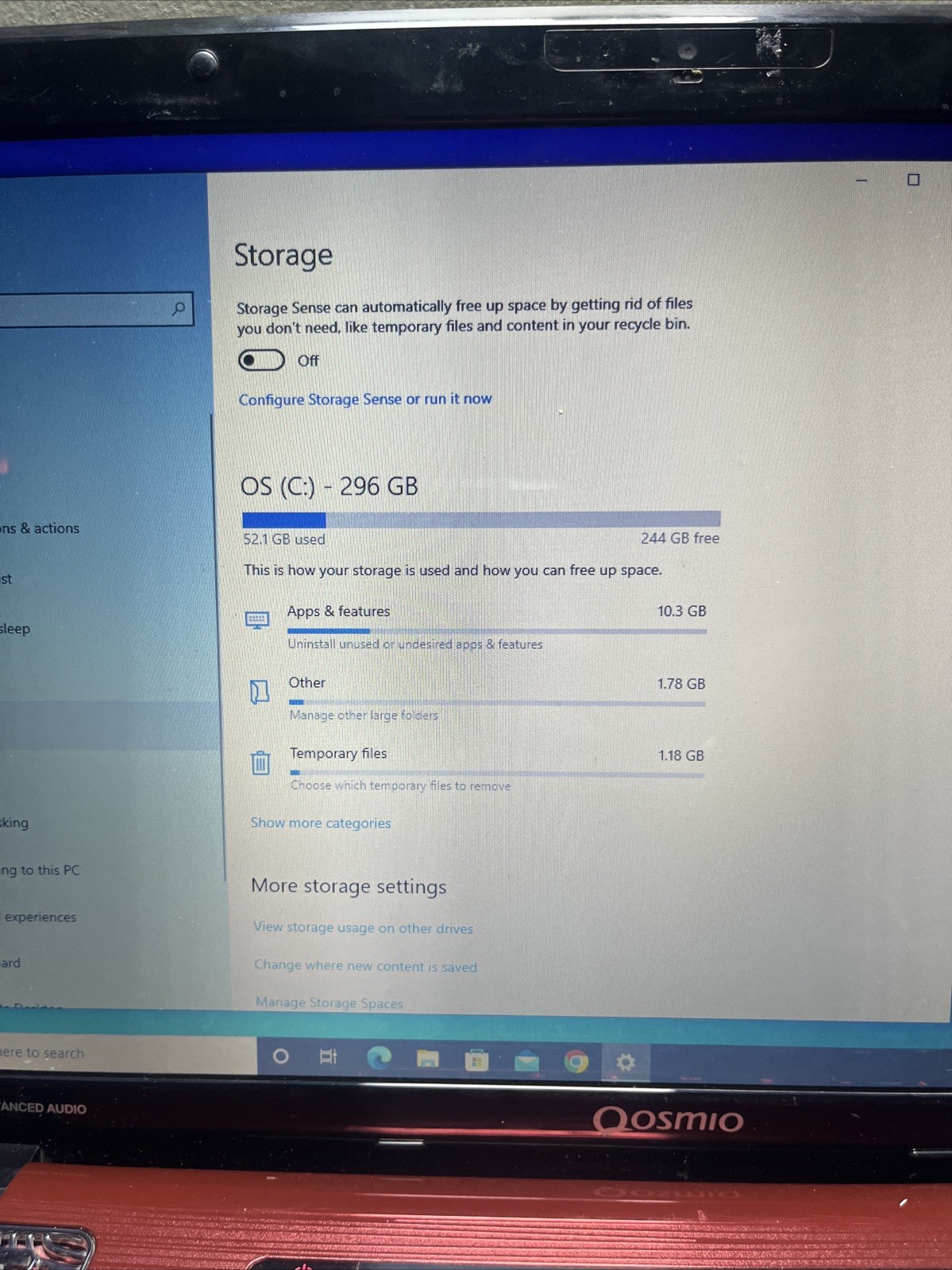Toshiba Qosmio X775-Q7384 17.3″, i7-2670QM 2.2Ghz, 16GB SSD, 296GB, Win 10 P