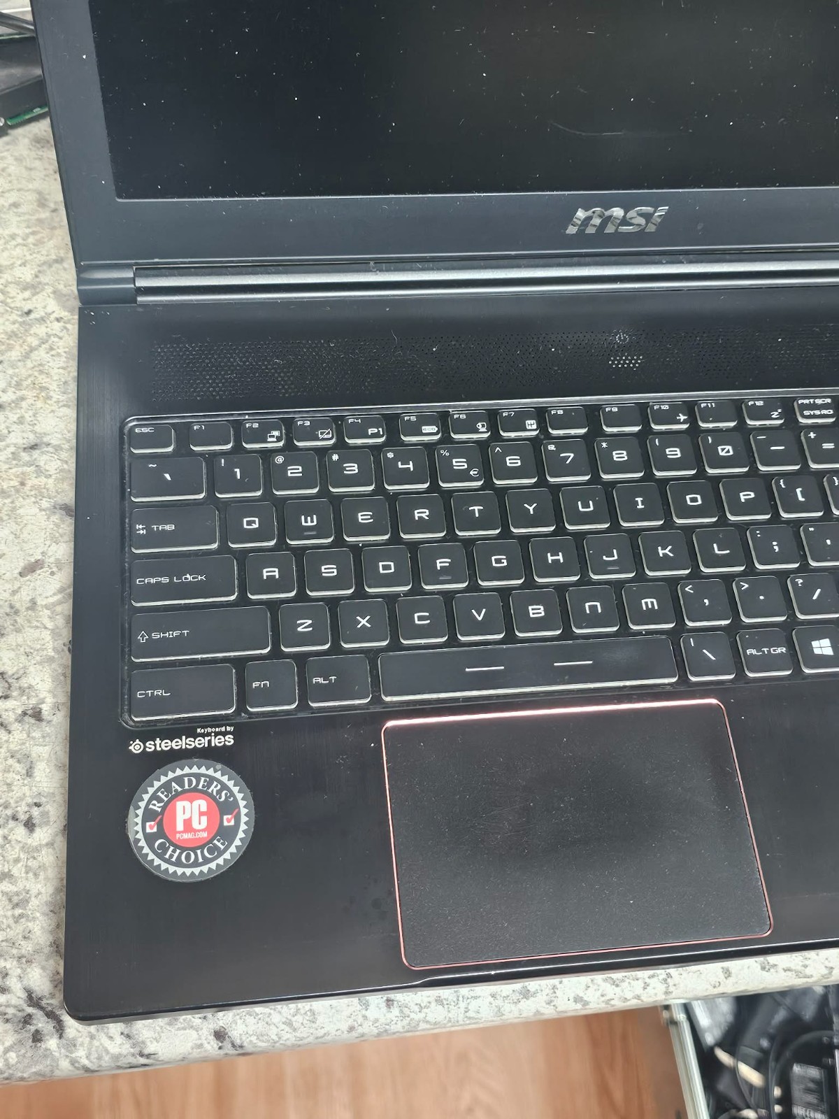 MSI Gaming Laptop GS63VR 7RF i7-7700HQ GTX 1060 16GB RAM WIFi – Works Special