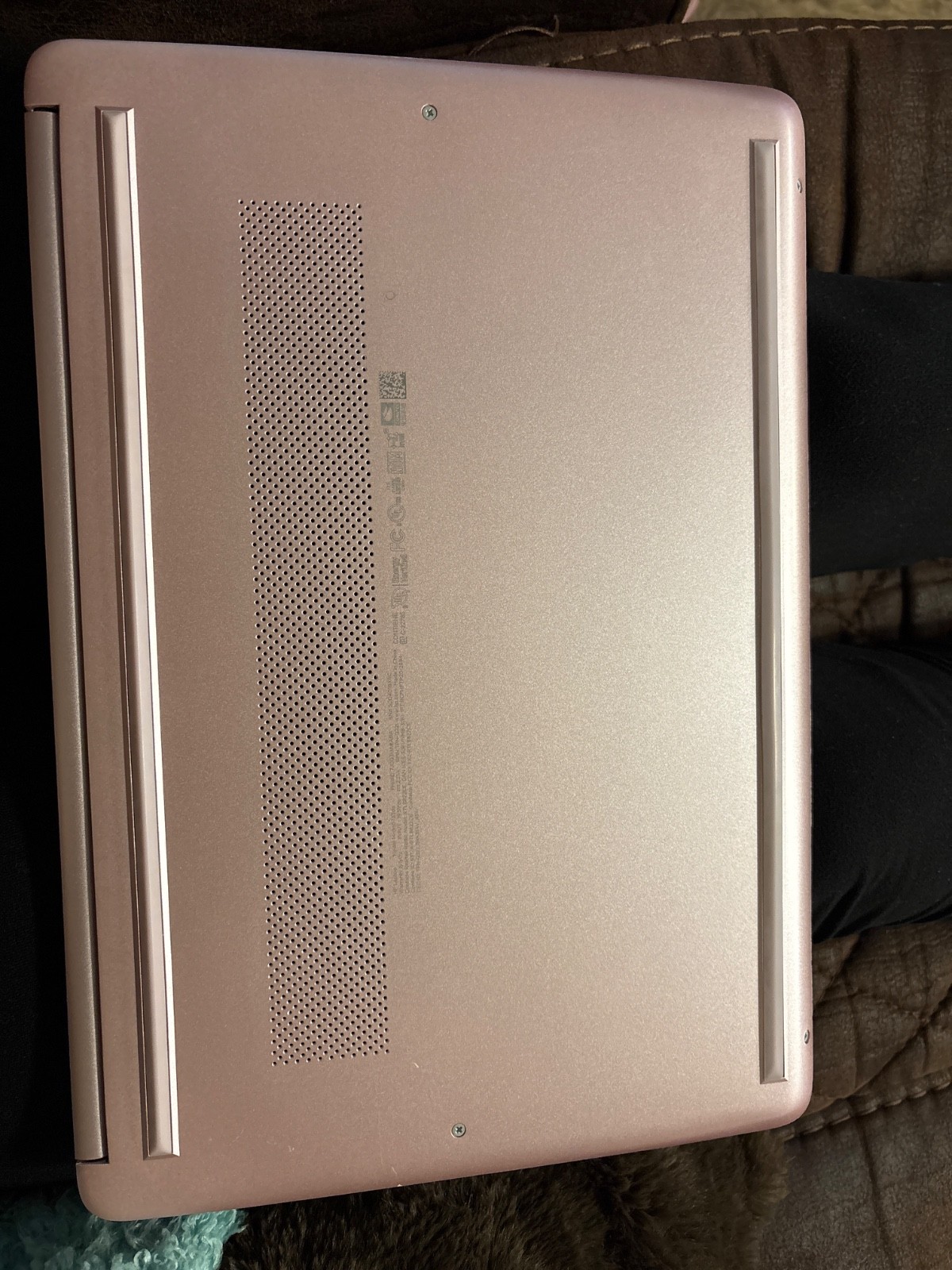 HP 14” Touchscreen Laptop, Intel 128GB Storage/ Rose Pink