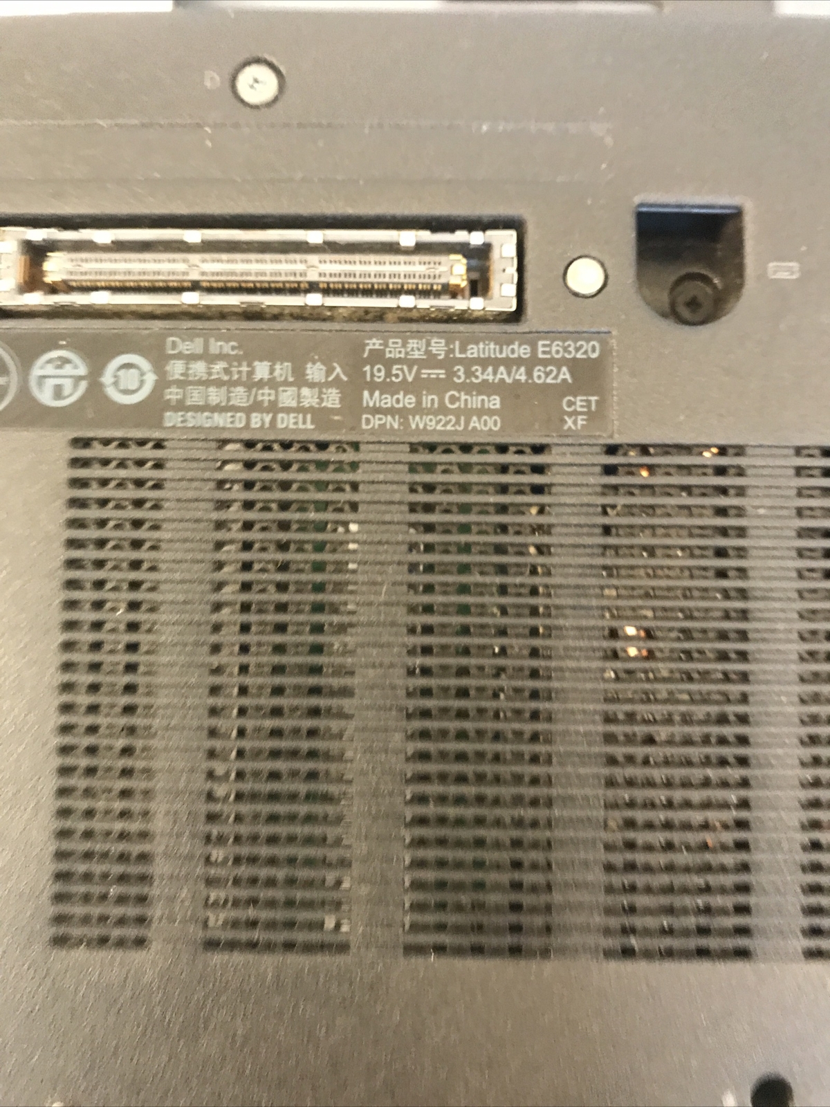 Dell Latitude E6320 i5-2520M 2.50GHz 2GB RAM No HDD Boot to BIOS broken Keys