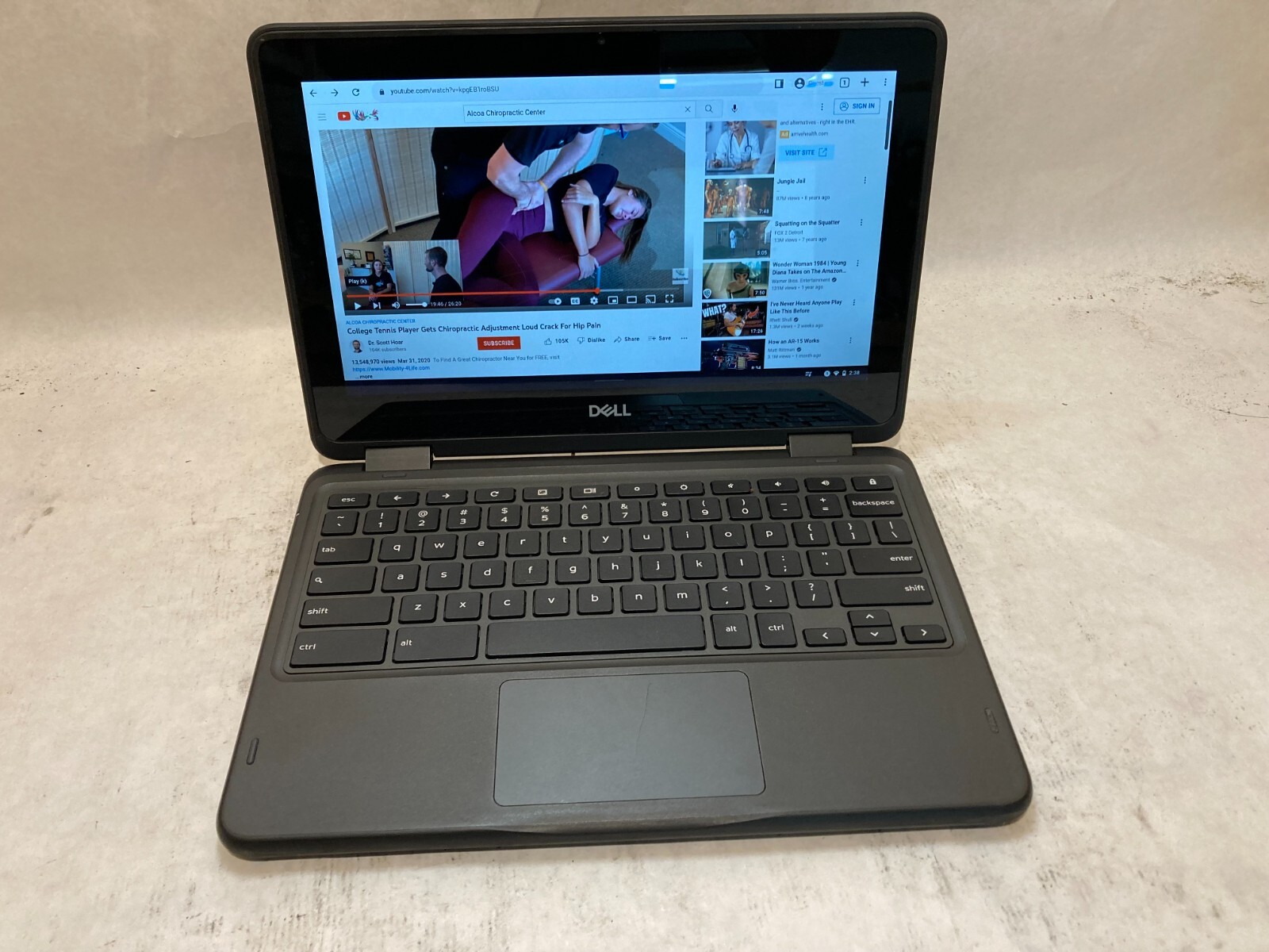 Dell 5190 ChromeBook – 2020 Model – USB C – TESTED WORKING – B GRADE -CHARGER