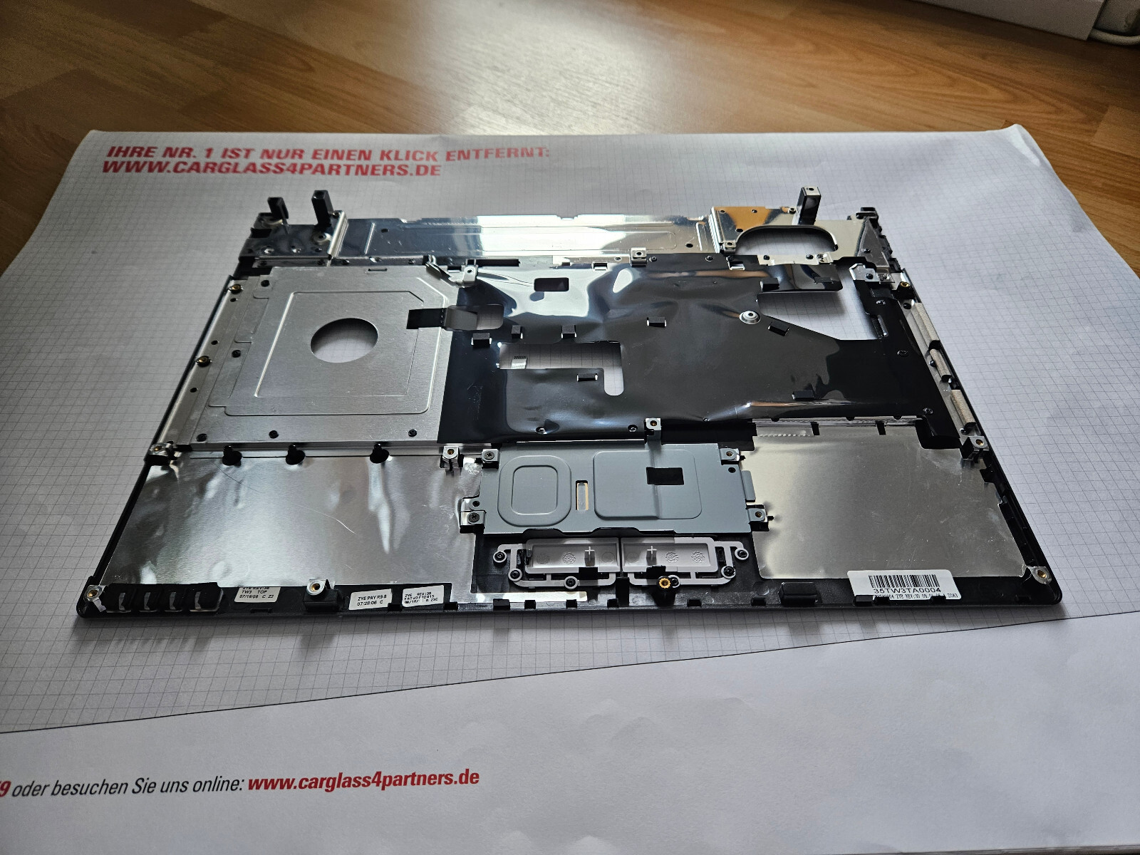 Terra Mobile 6000 Case Upper Shell + Touchpad