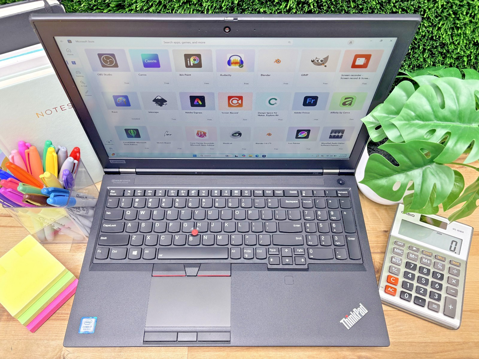 Lenovo Thinkpad P53 Intel i7-9750H 2.60GHz 32GB RAM 1TB SSD Windows 11 Pro BL*