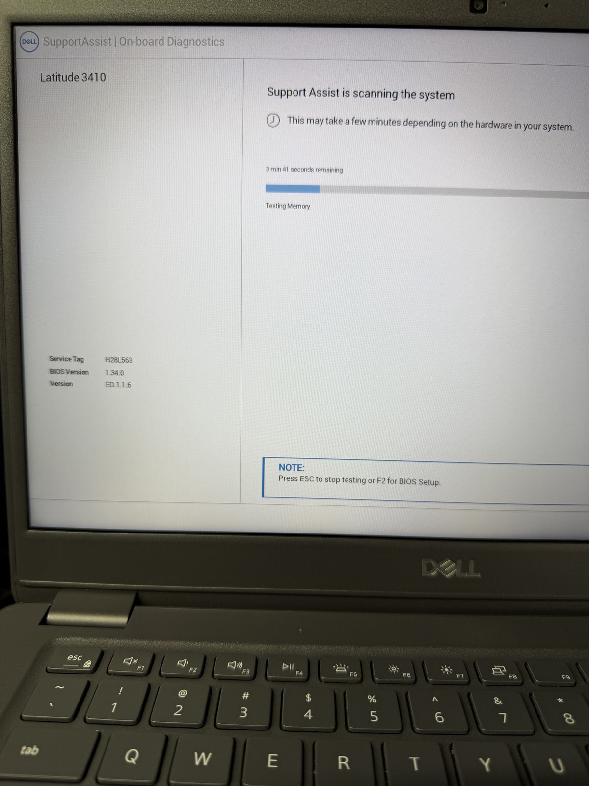 Dell Latitude (3410) 14in i3-10110U 16GB 128GB No OS [Read]