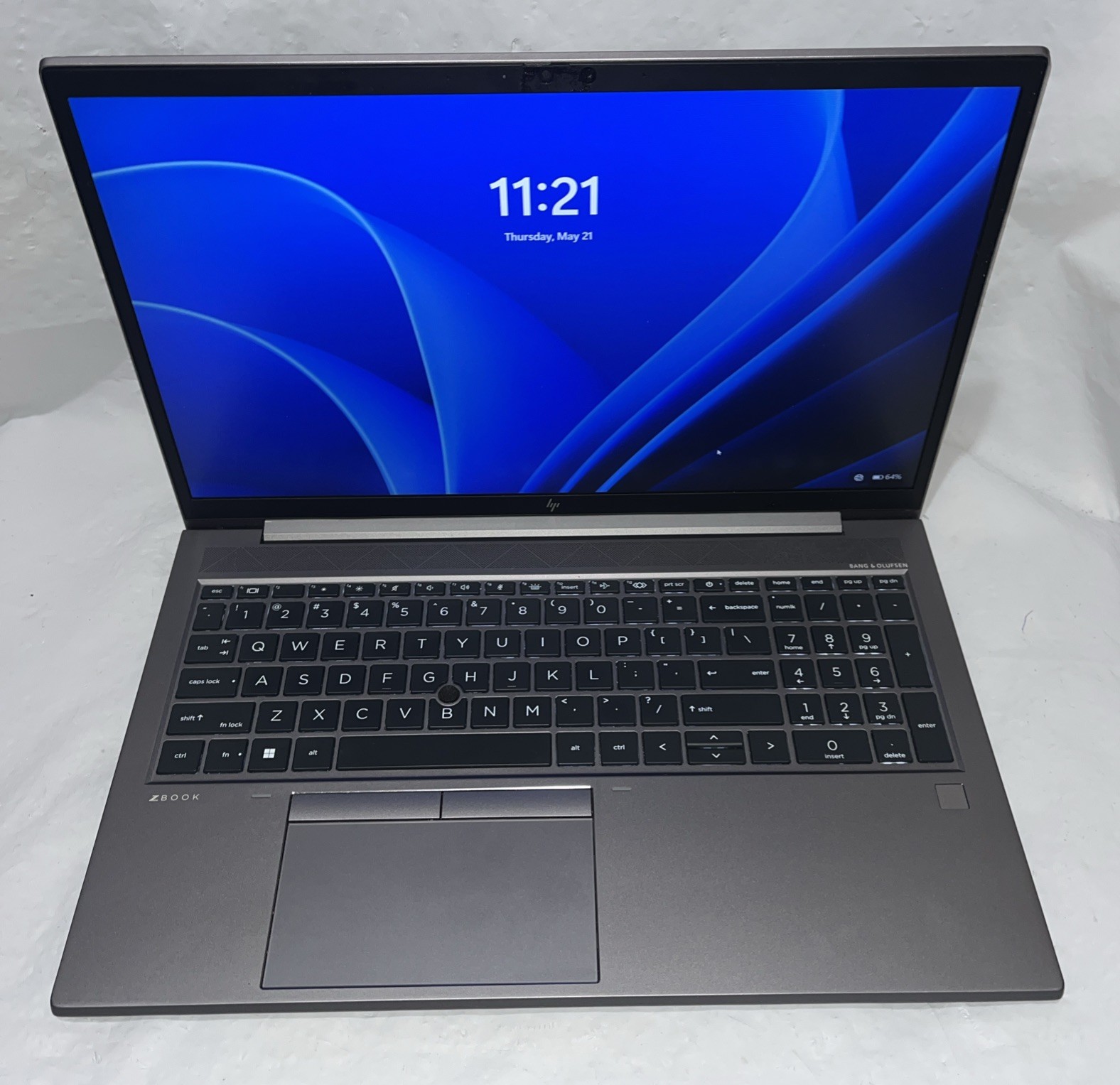 HP Z Book Firefly 15 G7 15″ i5-10210U@1.6GHz, 16GB RAM, 512 GB M2, W11P *READ*