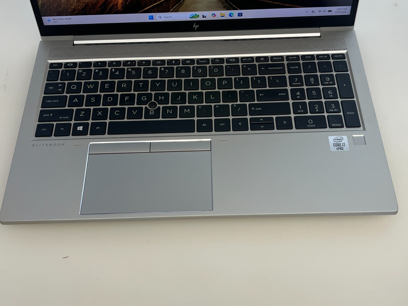 HP ELITEBOOK 850 G7 i7-10610U@1.80GHz 16GB RAM 256GB M.2 NVMe W11P w/AC