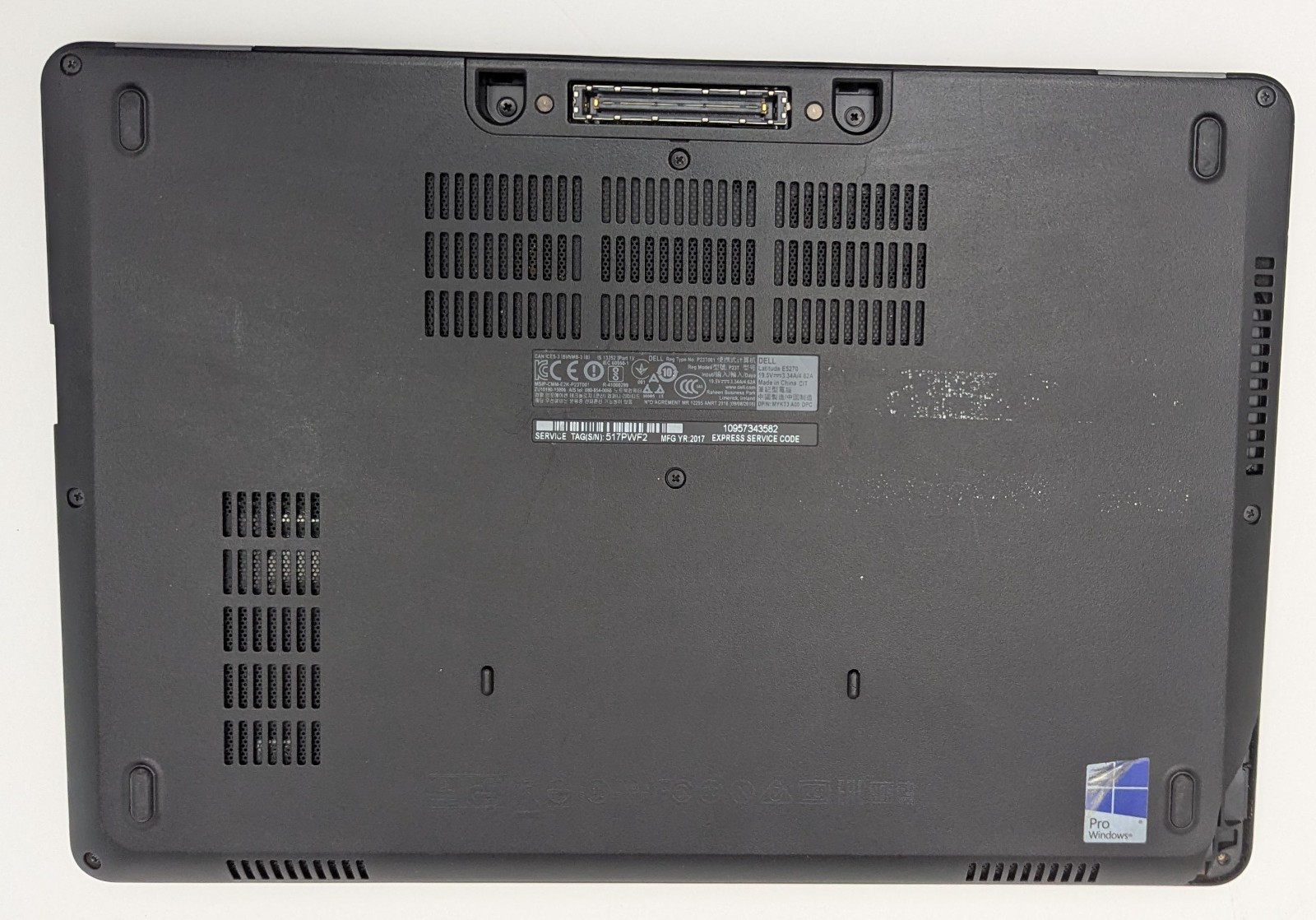 Incomplete Dell Latitude E5270 12.5″ Laptop Intel Core i5-6300U 2.40GHz 8GB RAM