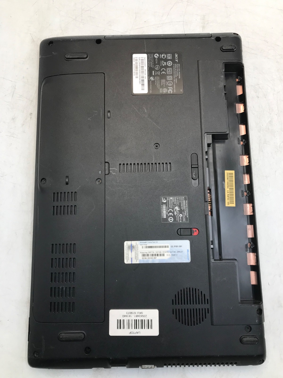 Acer Aspire 5742 Intel Core i3-380M Intel 15.6″ Laptop-NO POWER-MZ
