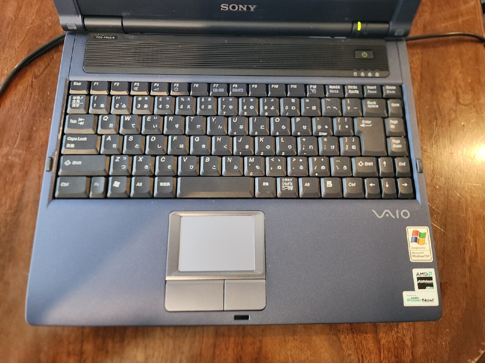 Sony Vaio Vintage Gaming Laptop Mobile Athlon Xp 1800+ Nvidia Geforce 420 Go