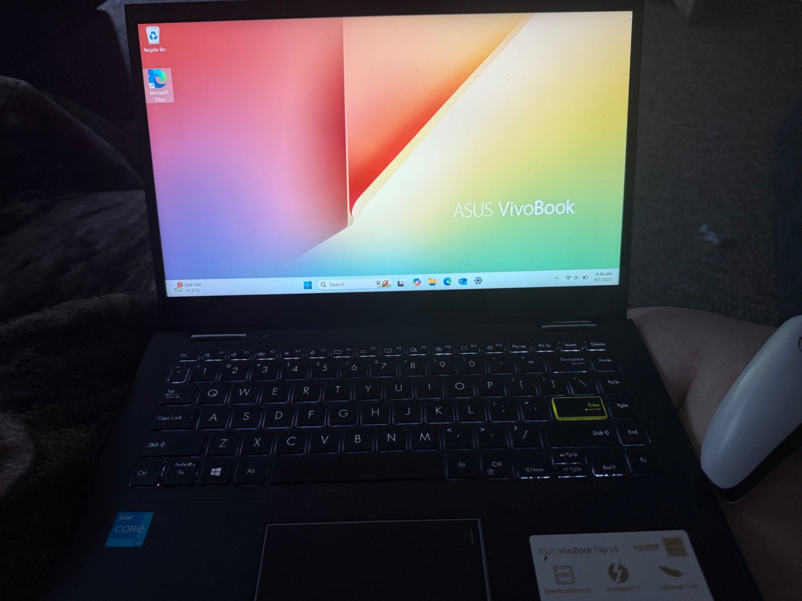 ASUS VivoBook 14 inch (128GB, Intel Core i3 8th Gen., 3.90GHz, 4GB)…