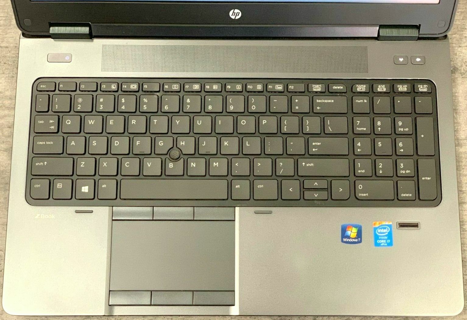 Workstation HP ZBook 17″ i7-Quad (1TB SSD + 2TB 32GB DVD-RW NVIDIA K3100M 4GB