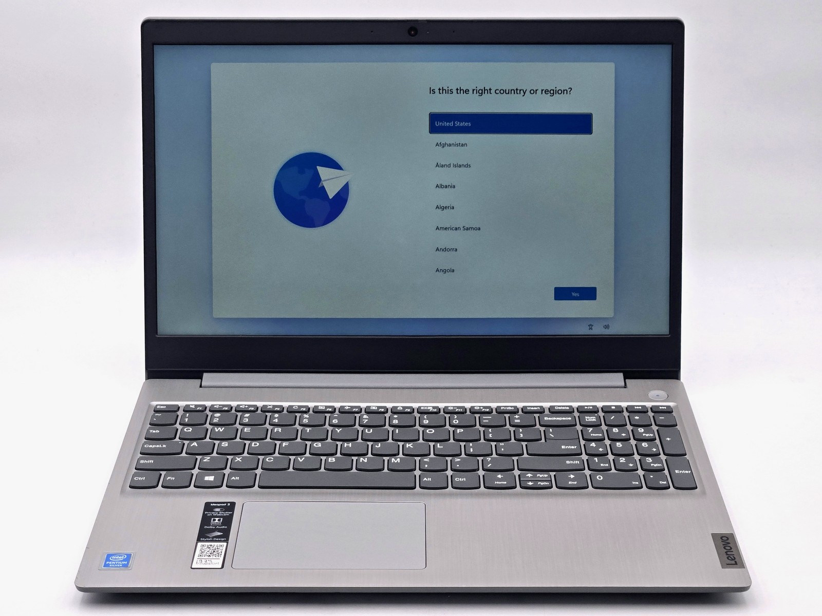 Lenovo IdeaPad 3 15IGL05 15″ FHD PENTIUM SILVER N5030 128GB SSD 4GB W11 Webcam