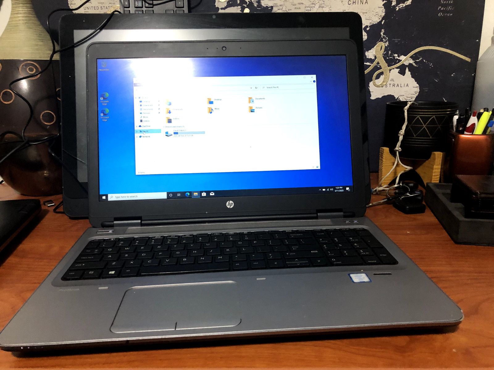 hp probook 650 g1 i7-4712MQ CPU 2.30 GHZ 8 GB RAM 256 SSD WIN 10 PRO