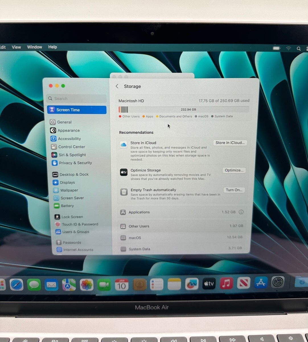Apple MacBook Air Retina, 13-inch, 2020 A2179 8GB, 256GB SSD – Space Gray