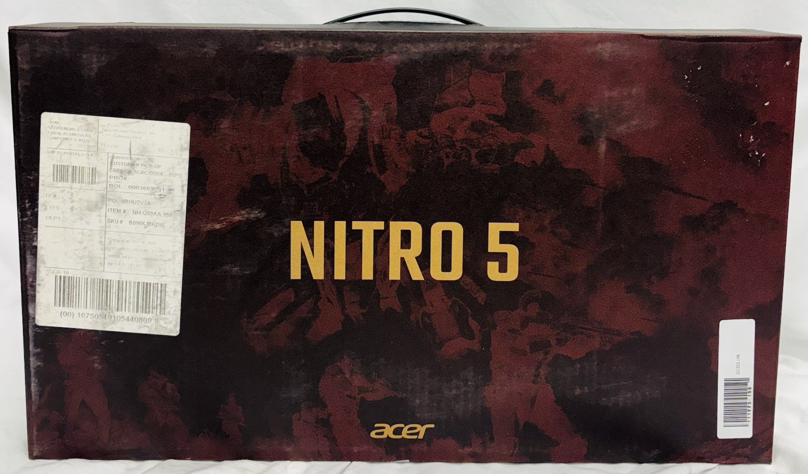 NEW acer Nitro 5 AN515-54-5812 Gaming Laptop {P/N# NH.Q59AA.002}