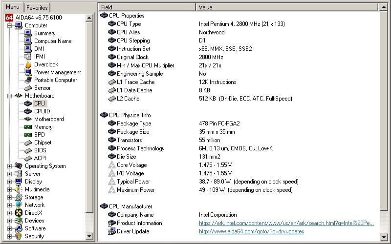FOR PARTS 15.4″ HP Pavilion zv5230us (Pentium 4/256 MB RAM/NO HDD)