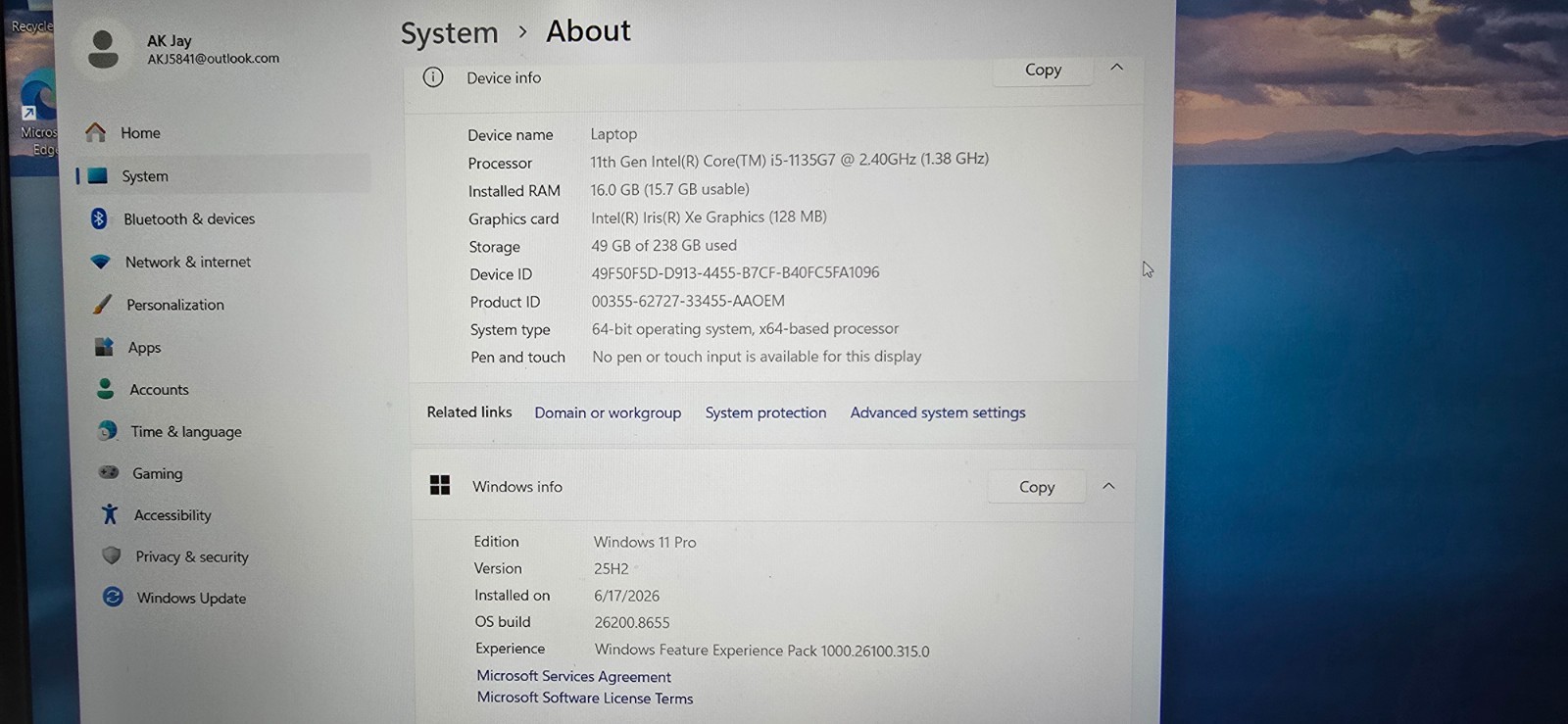 Dell Laptop Latitude 3520 with Warranty
