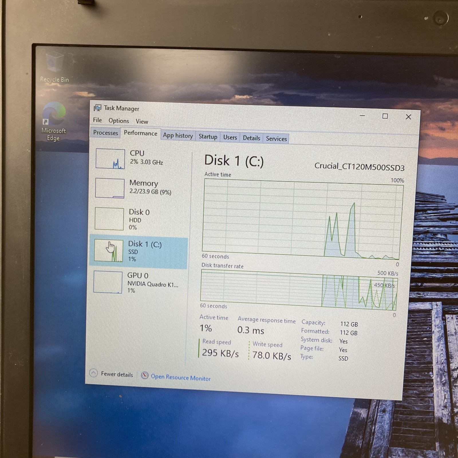 HP EliteBook 8570W Workstation i7-3630qm 2.4GHz 24GB RAM 120GB mSATA 1TB HDD