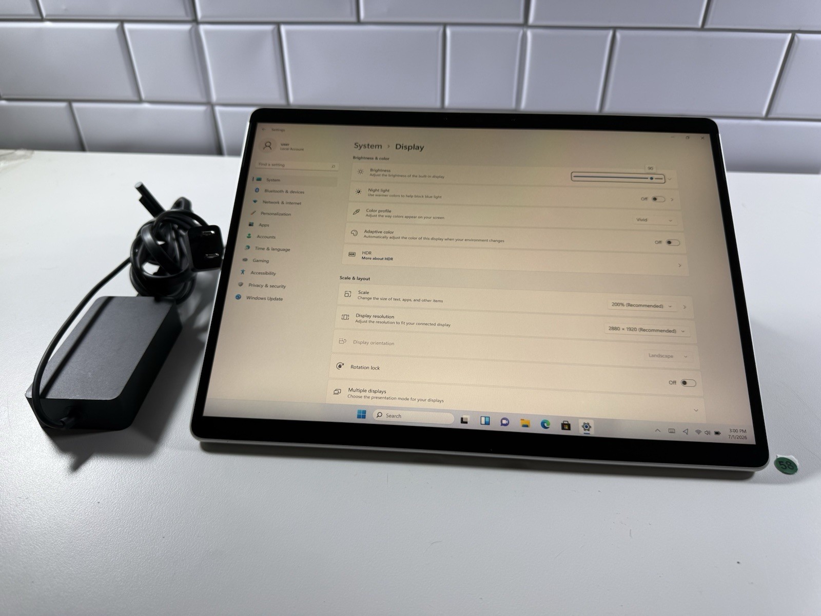 Microsoft Surface Pro 8 (1982) i5-1145G7 – 16GB RAM – 256GB 120Hz – Win 11 Pro