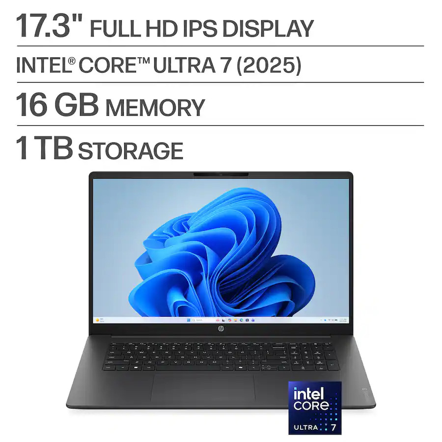 HP OmniBook 17-DG0117DX 17″ Intel Core Ultra 7 16GB DDR5 RAM 1TB SSD Excellent