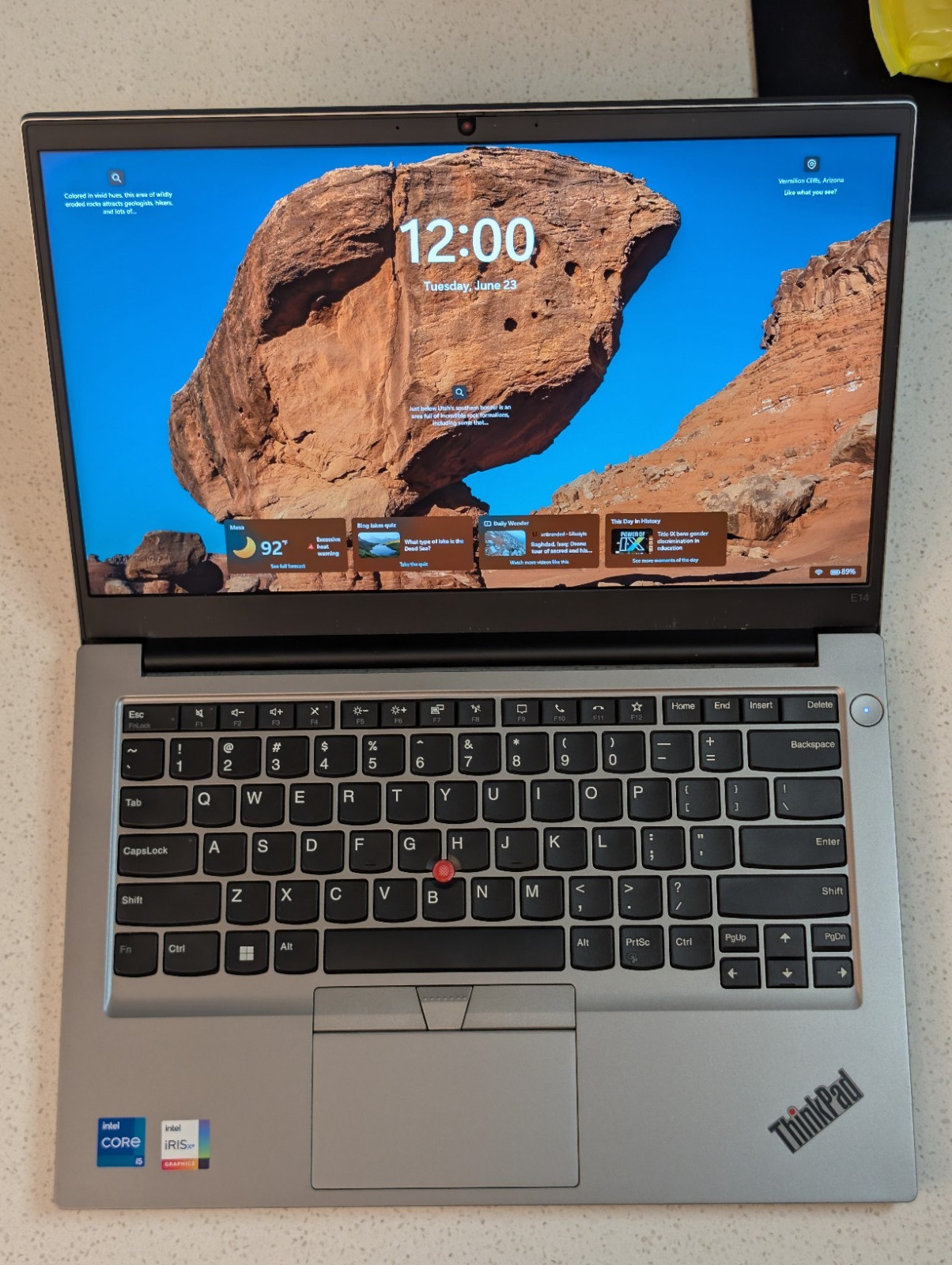 Lenovo ThinkPad E14 Gen 4 Intel i5-1235U 8GB DDR4 256GB SSD – Win11 – EXCELLENT