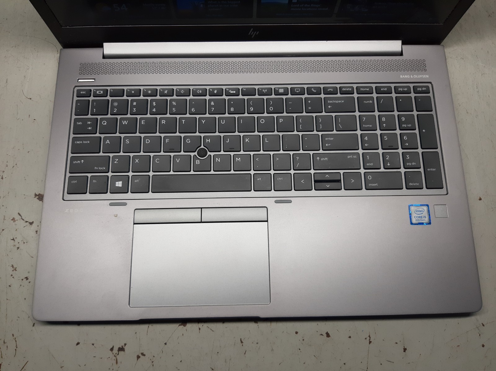 HP ZBook 15u G6 i5-8365u 15.6″ 8GB RAM 256GB SSD Windows 11