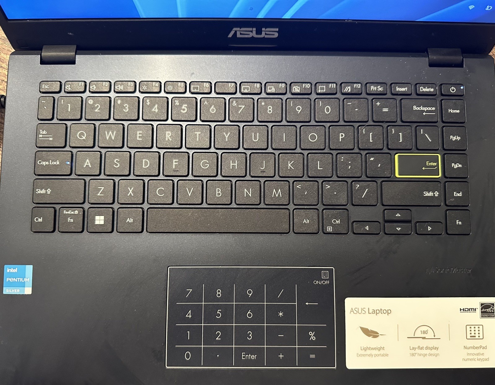 ASUS 14” (64GB eMMC Intel Celeron N4020 2.4GHz 4GB RAM) Laptop – Black…