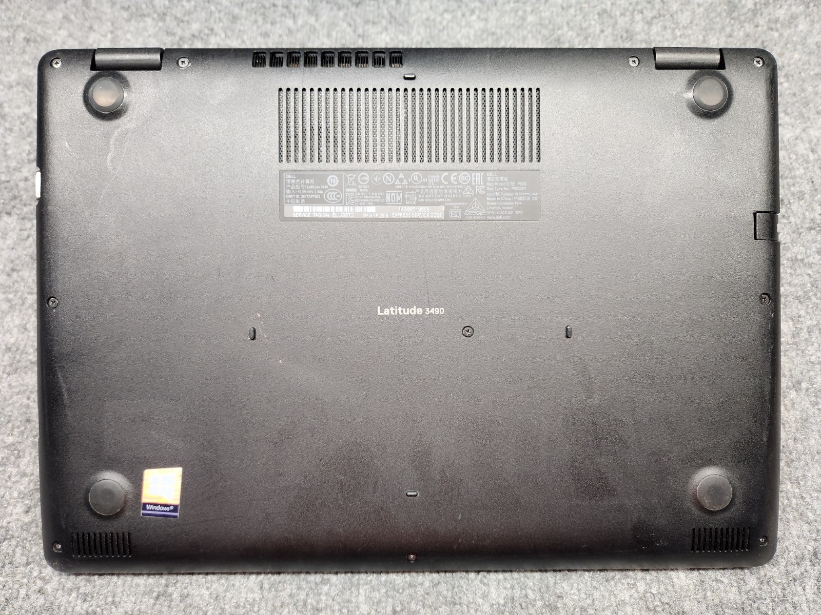Dell Latitude 3490 14″ Laptop w/ Intel Core i5-8250U 1.60GHz 8GB RAM 128GB SSD