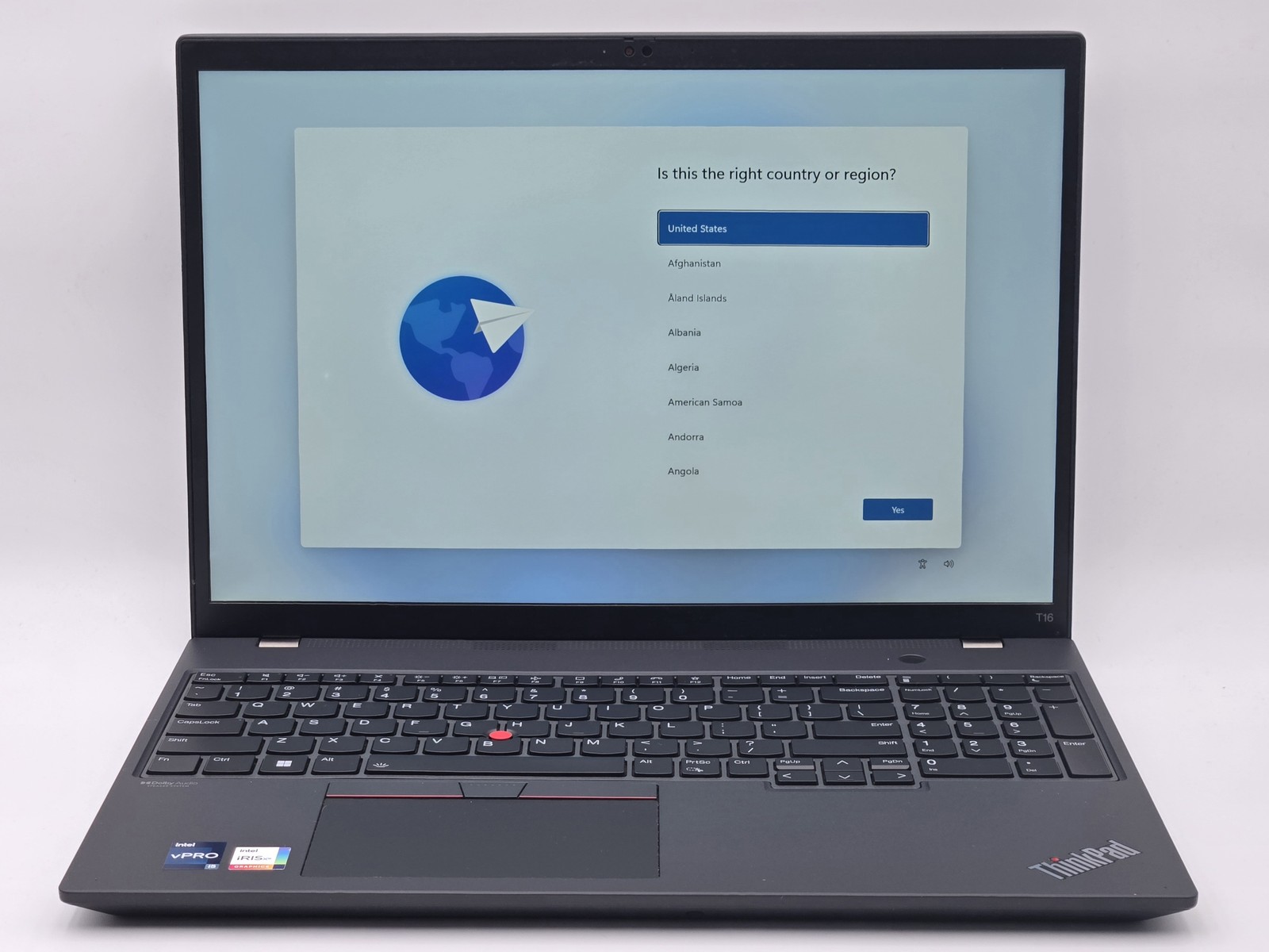 Lenovo ThinkPad T16 Gen 1 16″ FHD+ Touch I5-1245U 512GB 16GB W11P FPR Warranty