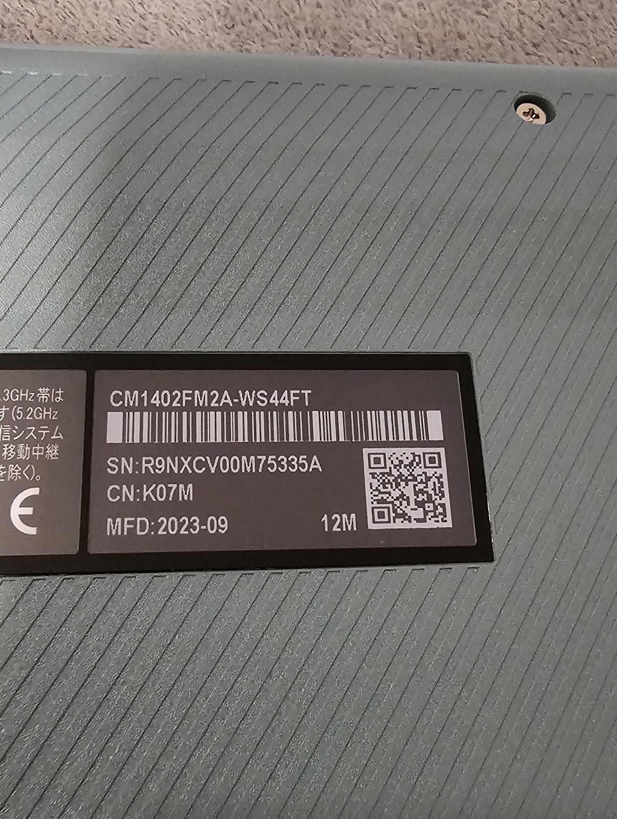 💻Asus Chromebook CM1402FM2A-WS44FT 14″ MT Kompanio 520 4GB 64GB eMMC Read Desc.