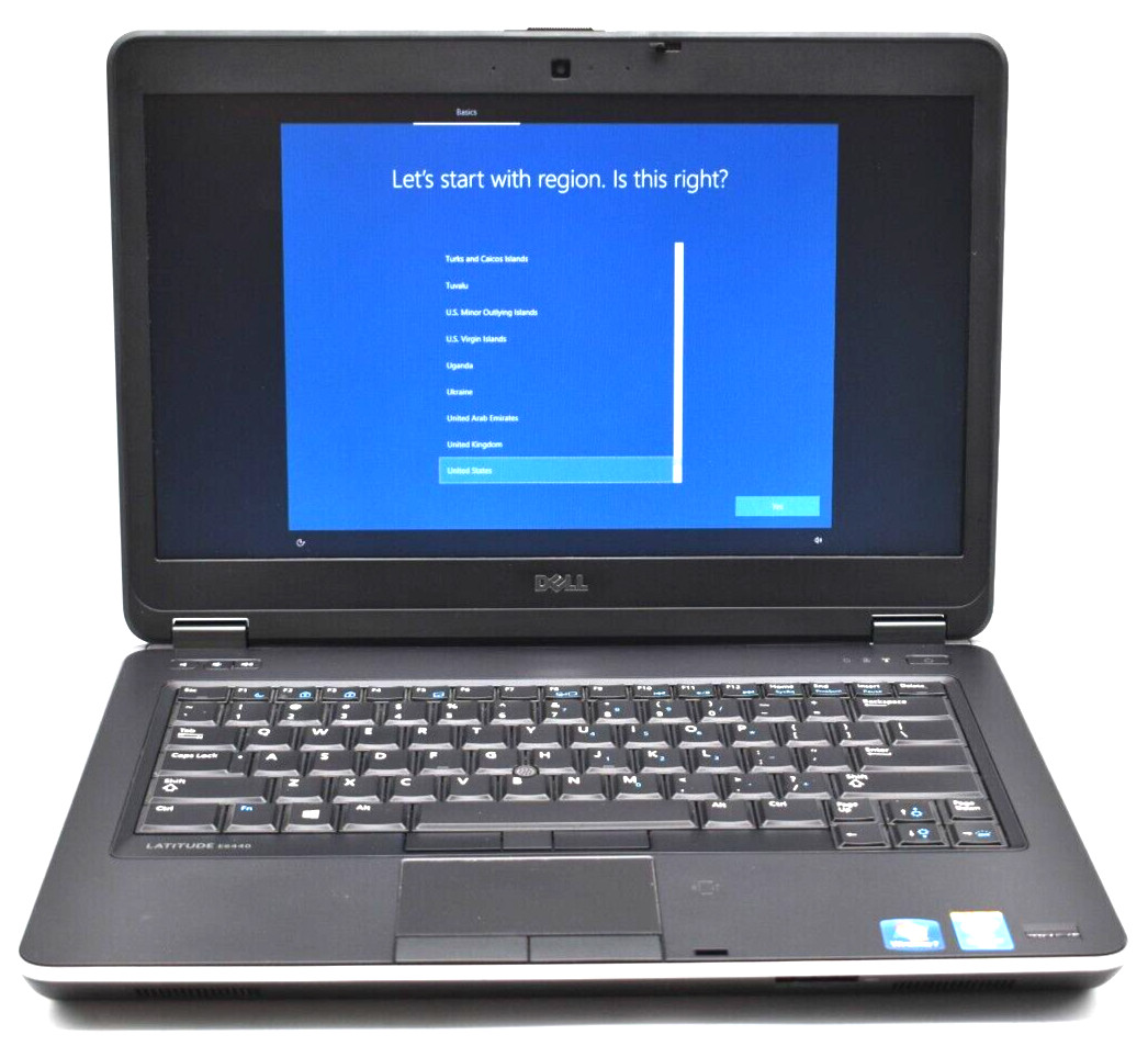 14″ Dell LATITUDE E6440 Laptop i5-4300M @ 2.60GHz 8GB RAM 1TB HDD Win 10 Pro