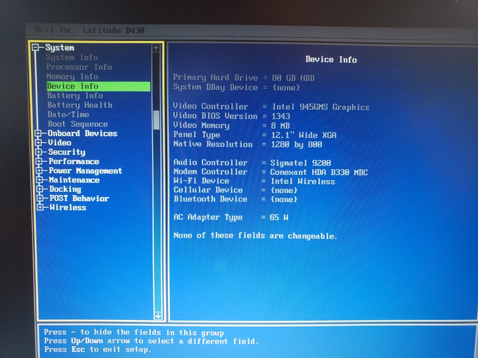 Vintage Dell Latitude D430 Laptop C2D 1.2GHz. 1.5GB 80GB 12″ 1280×800 WinXP