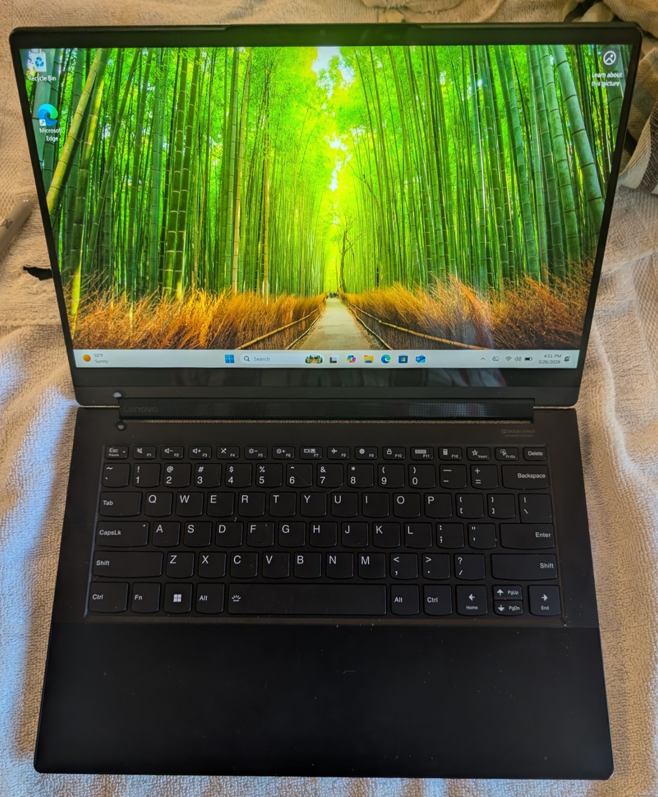 Lenovo Yoga 9 14″ 2-in-1 4K Touch Laptop Tablet- i7 3.0ghz 16gb/512gb LEATHER