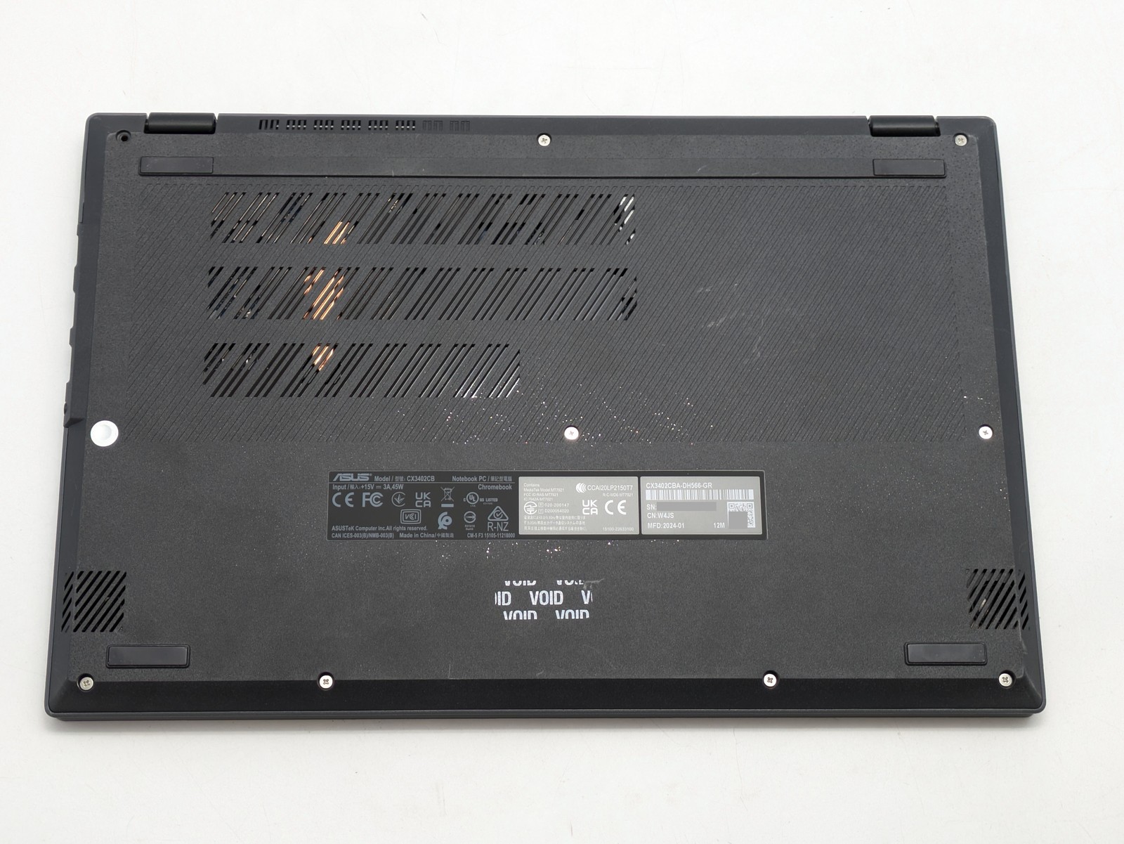 ASUS Chromebook Plus CX34 14″ i5-1235U 16GB DDR5 256GB SSD ChromeOS