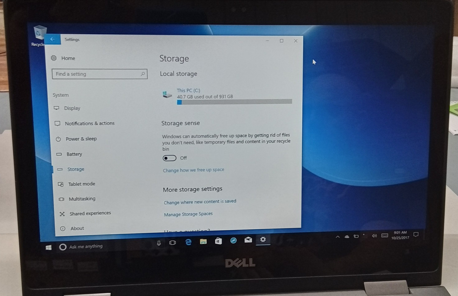 New Open Box Dell Inspiron 13 5000 Series 2-In-1 1TB 13.3 inch