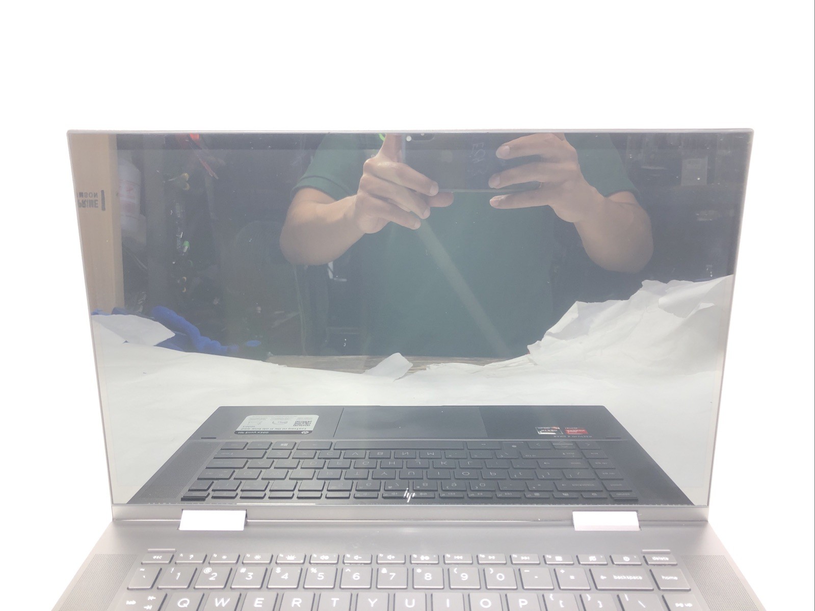 HP Envy x360, AMD Ryzen 7 5700U @1.80Ghz, 8GB RAM, NO SSD/OS, FOR PARTS