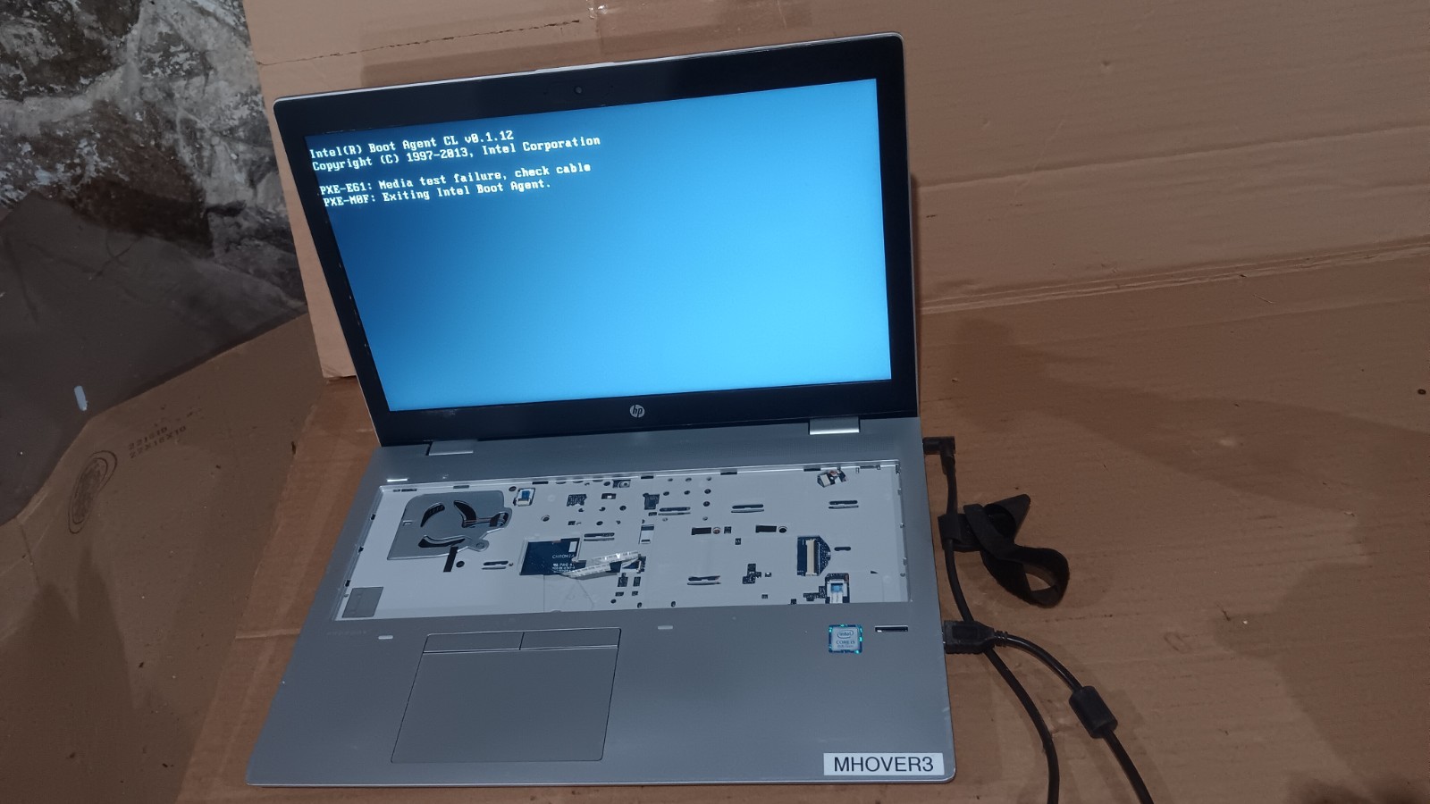 HP ProBook 650 G4 Laptop i5-8250U @ 1.60GHz 15.6″ LCD screen Good Battery Parts