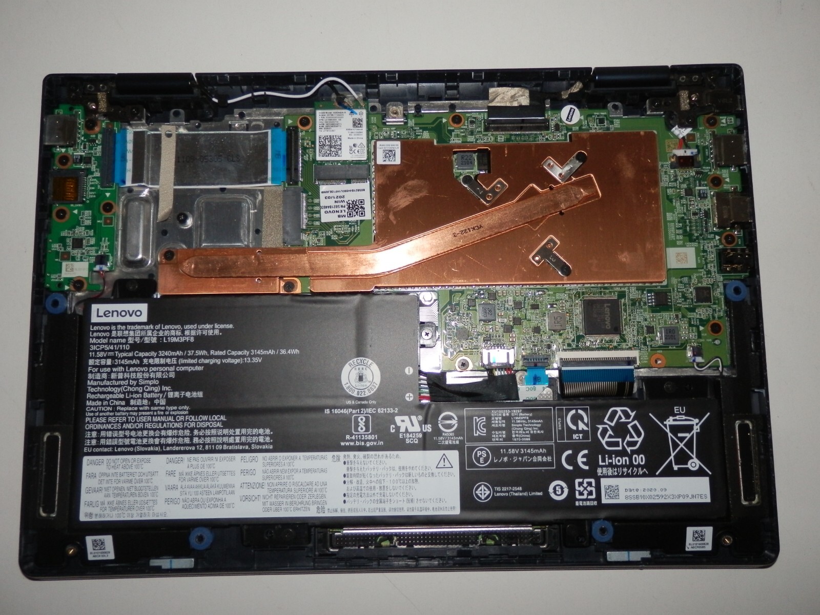 Lenovo IP Flex 3 11IGL05, Intel Celeron N4020, 4GB Ram, ohne SSD, 11,6″ Zoll HD