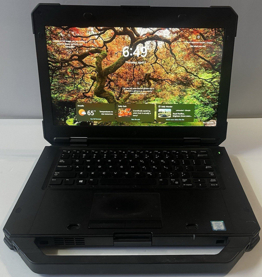 Dell Latitude 5420 Rugged Intel i7-8650U 16GB 256GB SSD W11 Pro GPS 2-Batteries