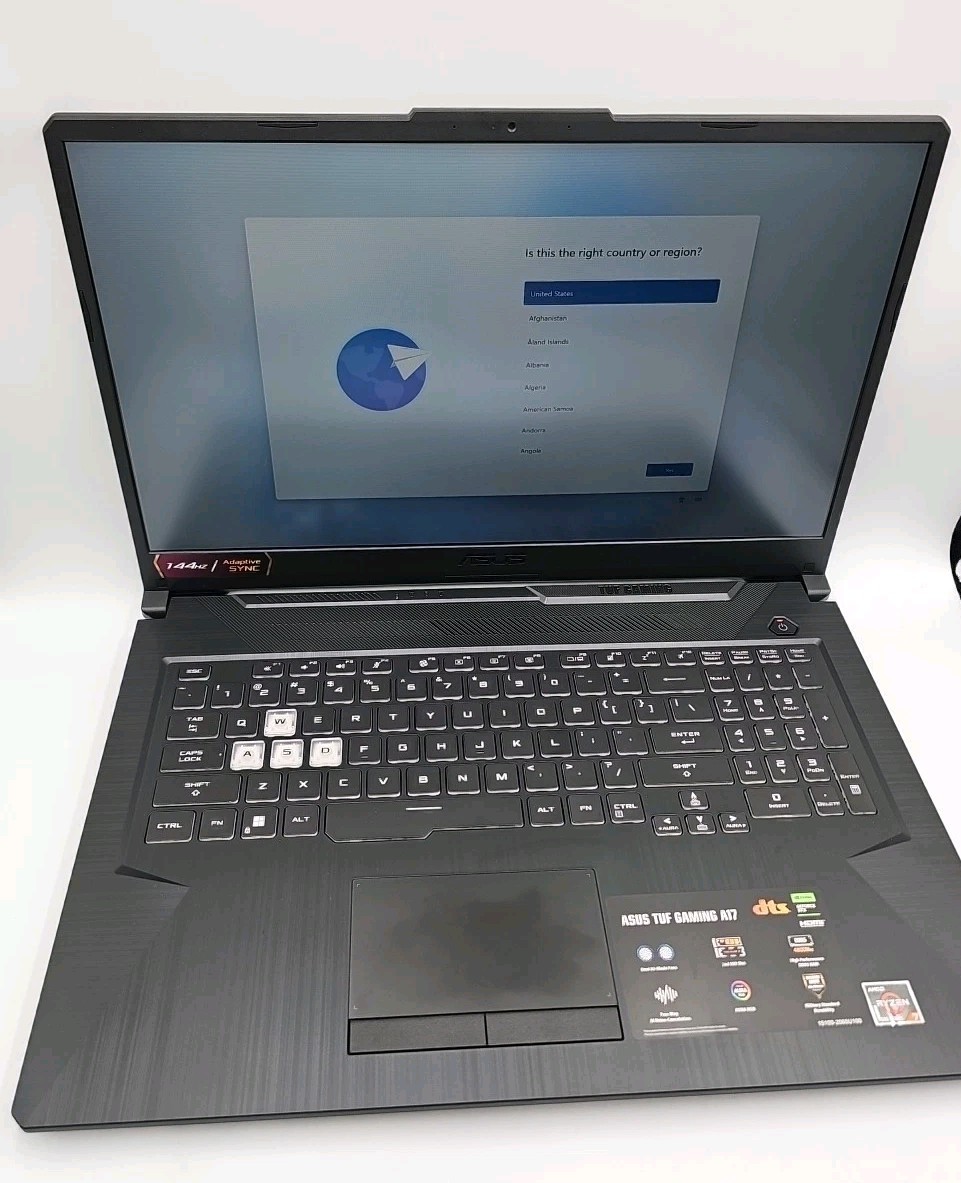 ASUS TUF Gaming A17 (FA706NFR) Ryzen 7 7435HS 8GB 512GB SSD GeForce RTX 2050