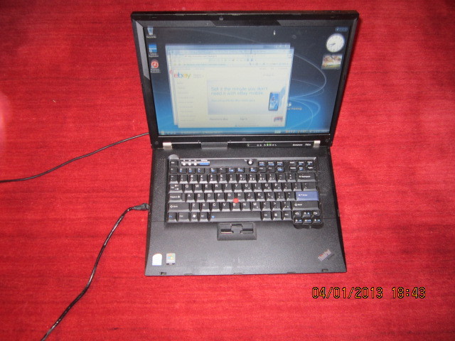 USED Lenovo ThinkPad R61e 15.4″ (80 GB, Intel Celeron M, 1.86 GHz, 512 MB)