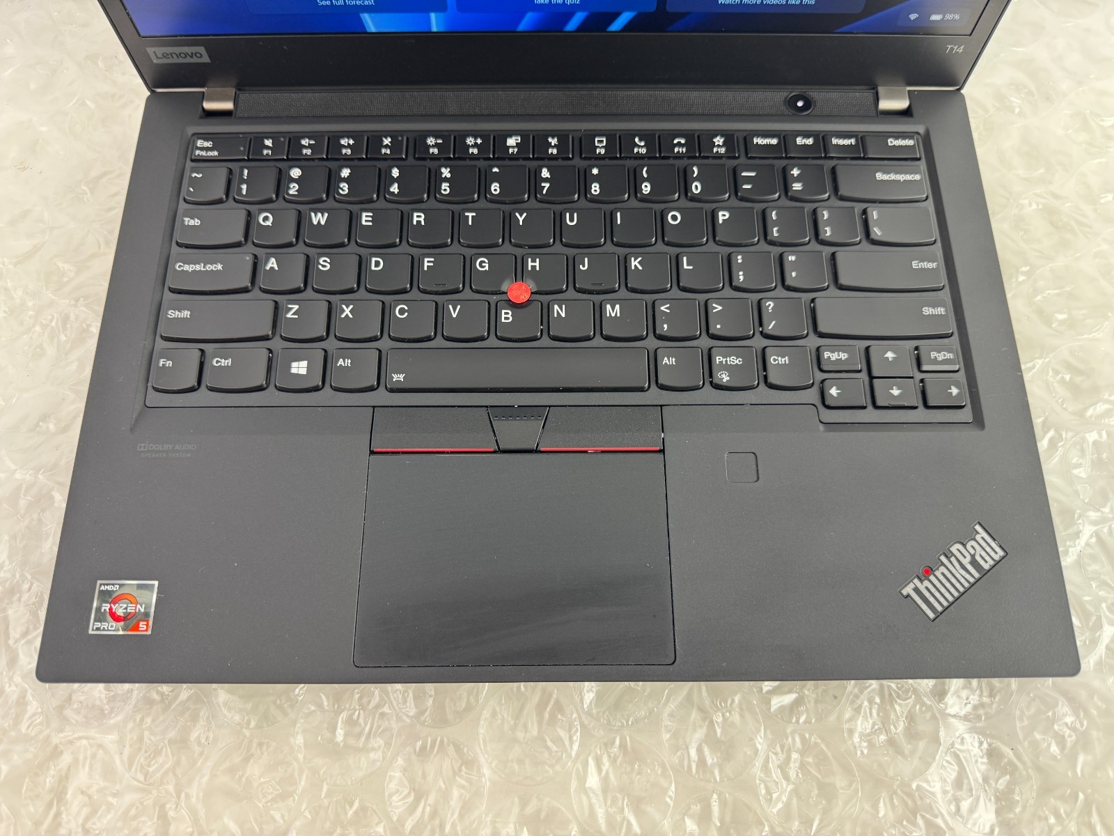 Lenovo ThinkPad T14 Gen 1 Ryzen 5 4650U 8GB 256GB SSD 14″ FHD Win 11 Pro