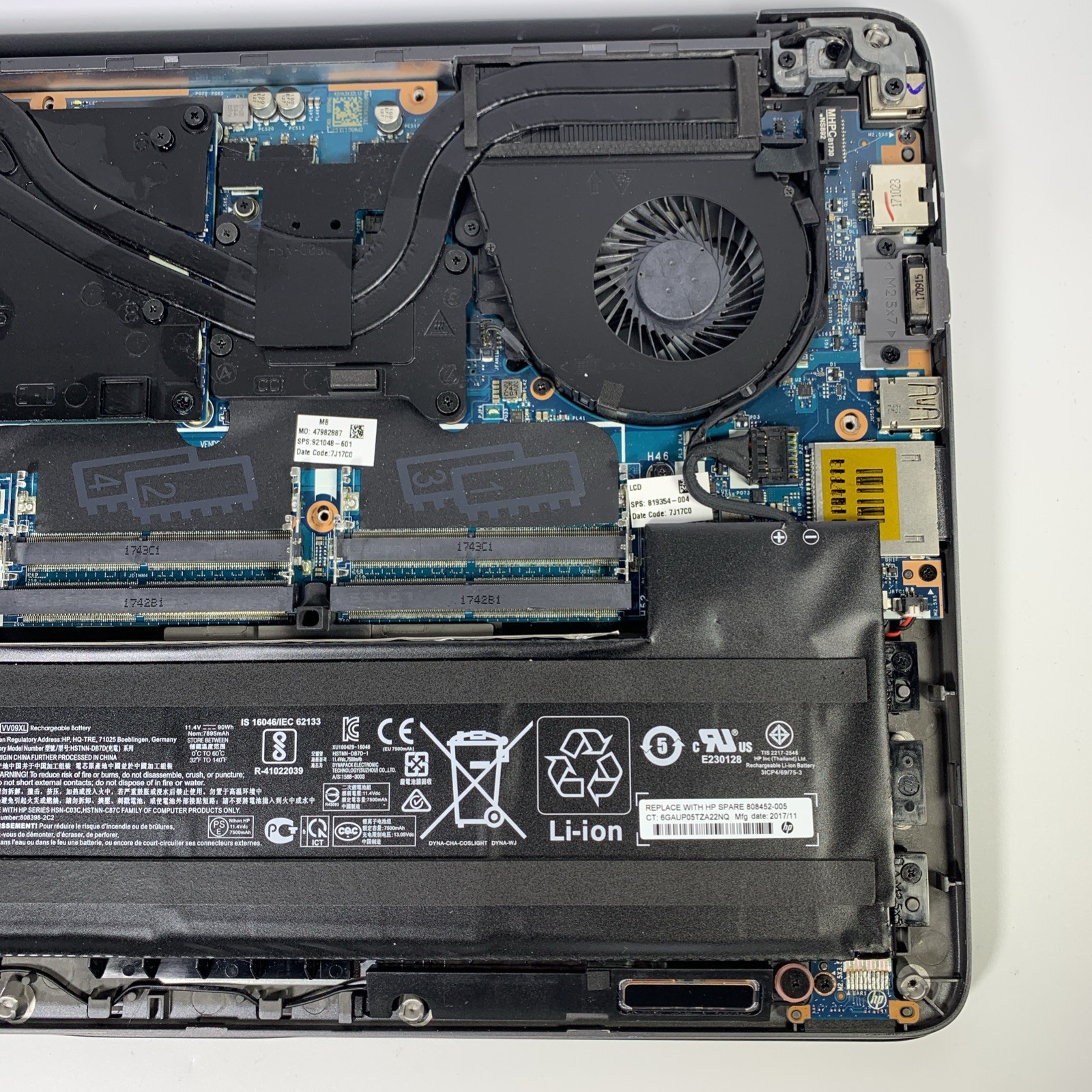 HP ZBook | 15.6 | i7- 7Th Gen Used As-is For Parts