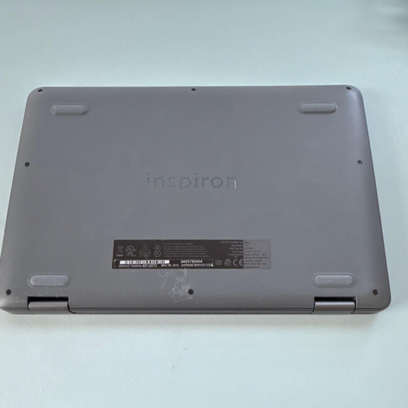 Dell Inspiron Notebook/Laptop AMD A8 11.6″ Gray Casual Computing Series Inspiron